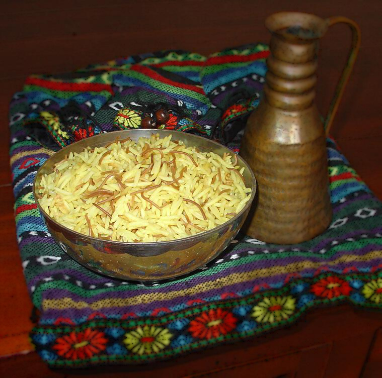 4-Garnitura din orez cu fidea prajita